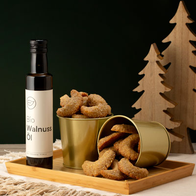 Backen mit natürlichen Pflanzenölen: Weihnachtskeks- und Muffinrezept - Backen mit natürlichen Pflanzenölen: Weihnachtskeks- und Muffinrezept