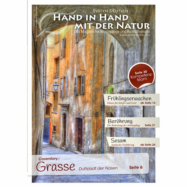 Magazin Hand in Hand mit der Natur, Ausgabe 6, Frühjahr/Sommer 2016