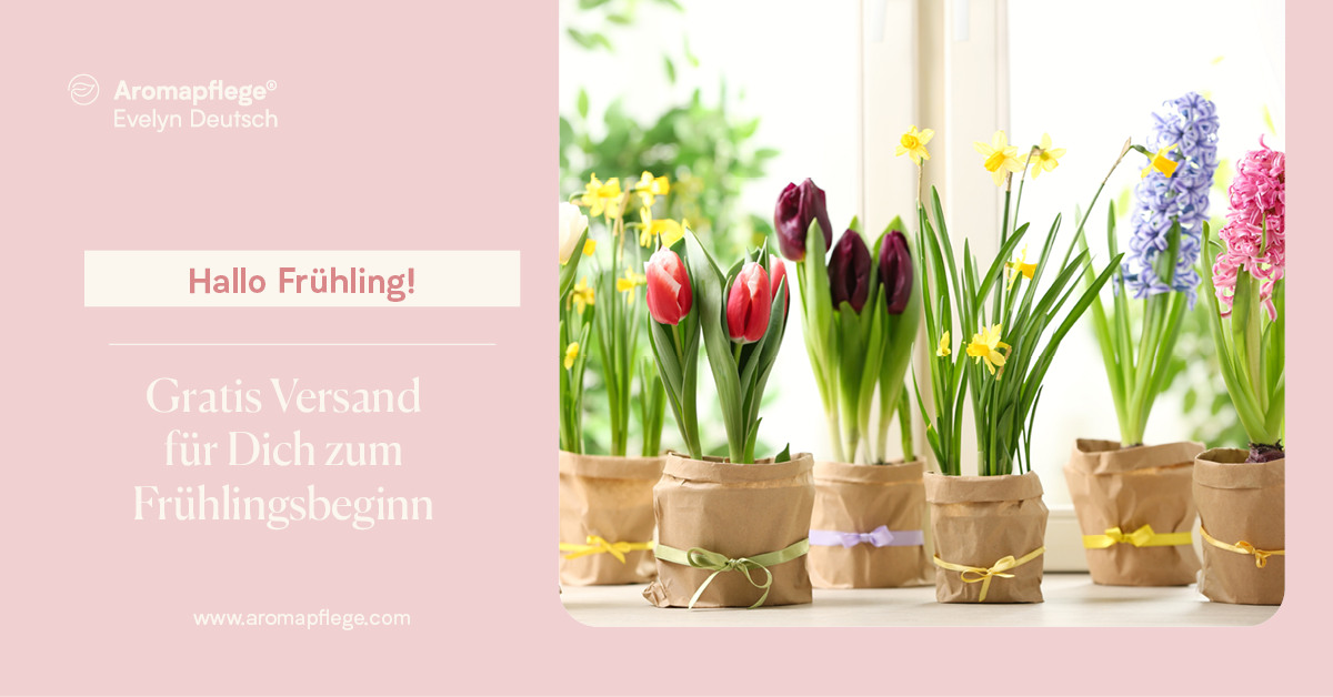Frühlingsaktion bei Aromapflege