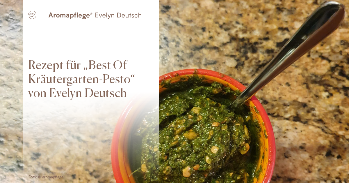 Rezept für „Best Of Kräutergarten-Pesto“ von Evelyn Deutsch